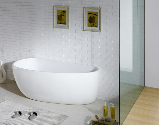 Luxury Stand Alone Air Tub Contemporary Deep Water Level Gorgeous New