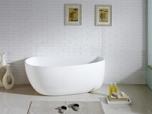 Luxury Stand Alone Air Tub Contemporary Deep Water Level Gorgeous New