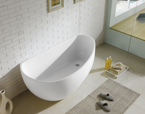 Luxury Stand Alone Air Tub Contemporary Deep Water Level Gorgeous New