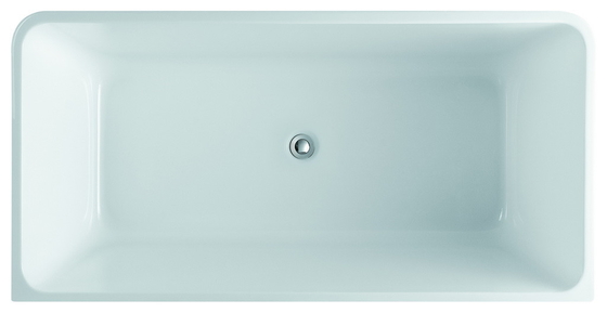Short Narrow Free Standing Bathtub , Square Small Slipper Soaking Tub